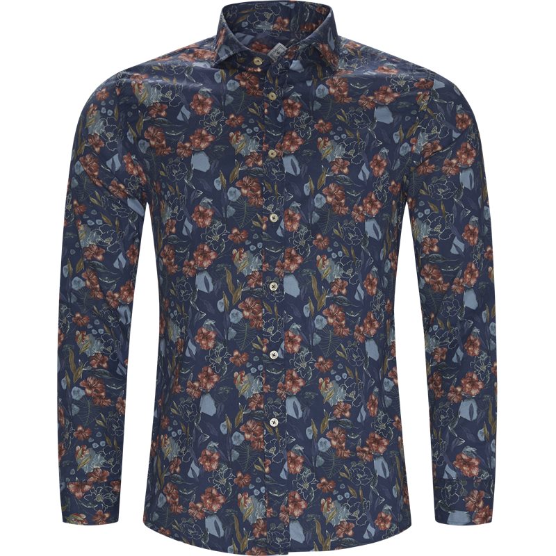 Xacus Regular fit 41538 422ML Skjorter Blomster 706 Billede af Xacus Regular fit 41538 422ML Skjorter Blomster 706